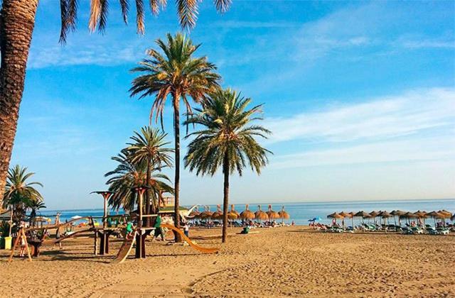 Apto En El Centro, Junto A La Playa, Marbella Bagian luar foto